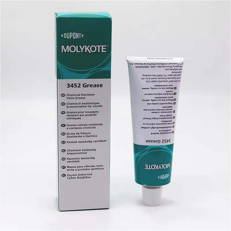 MOLYKOTE 3452 내화학성 밸브 그리스 기계적 씰 패킹 저속 롤러 저널 베어링 : 이륙산업