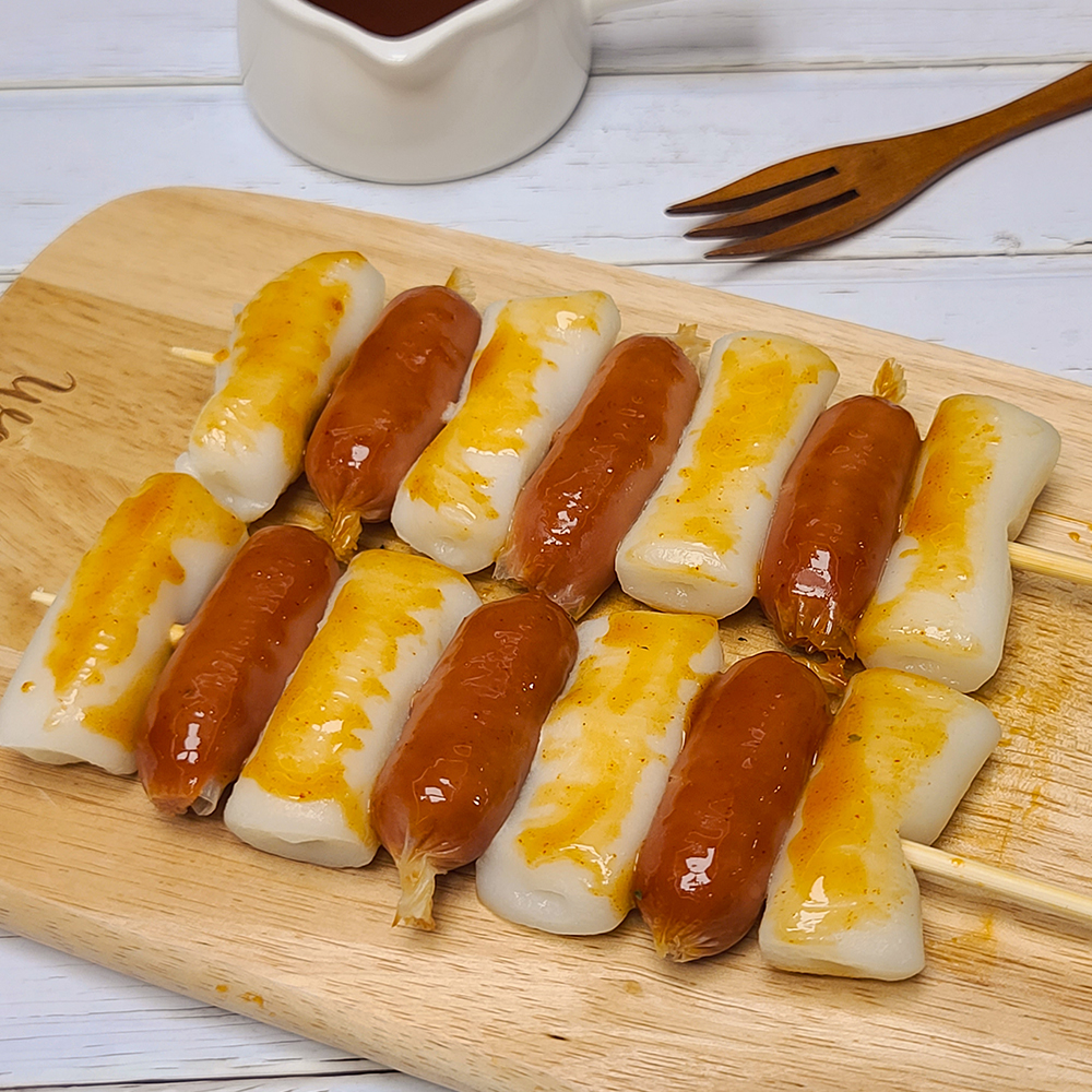 [1+1]임금님표 이천쌀 소떡소떡 총1.3kg 떡꼬치 쌀떡 캠핑간식 - 상세 이미지 3
