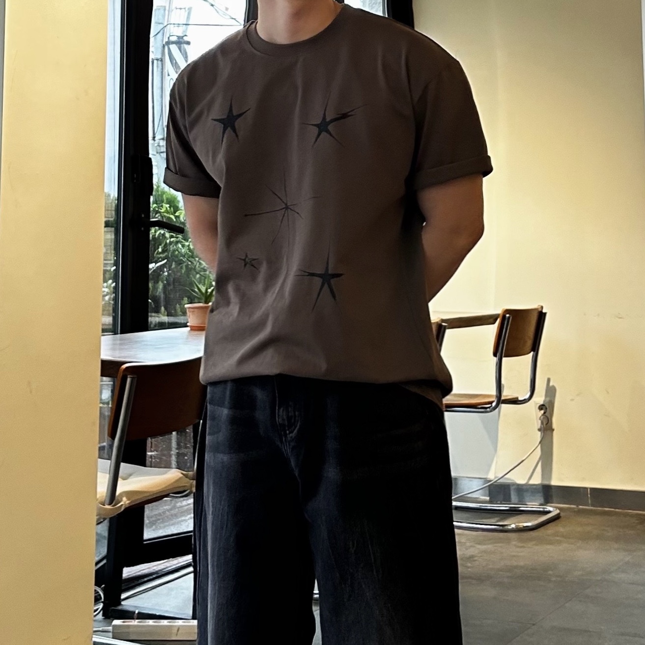 두꺼운반팔티 쿨티셔츠 10수반팔티 - 상세 이미지 3
