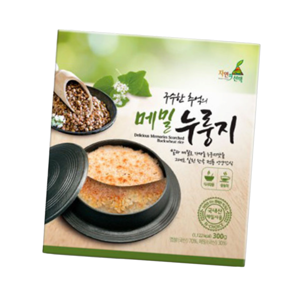 R2 추억 메밀 누룽지 구수한 간편식 300g 전통 건강 : MESHOP