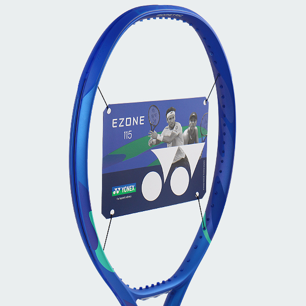 요넥스 테니스 라켓 이존 115 250g 입문용 여성용 시니어용 2025
