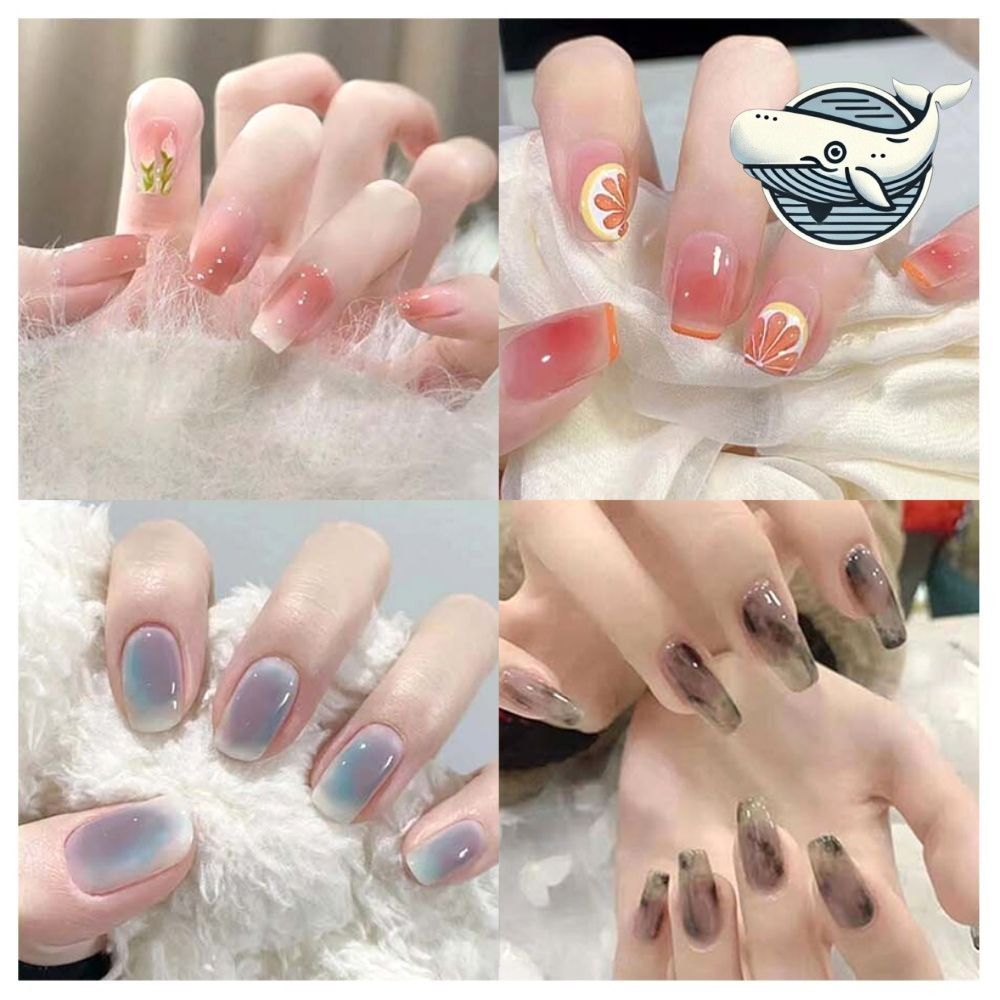 [2개묶음] 붙이는네일스티커 56종 멋진 디자인 이쁜 네일아트 메이크업 : TG01