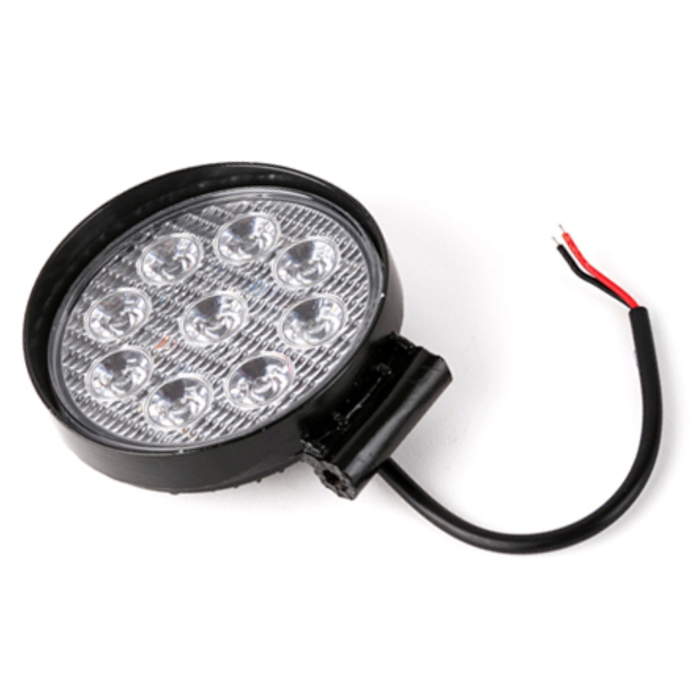 LED 써치라이트 원형 확산형 DC타입 27W 야간 차랑 선박 중장비 작업등 이글스 - 상품 이미지