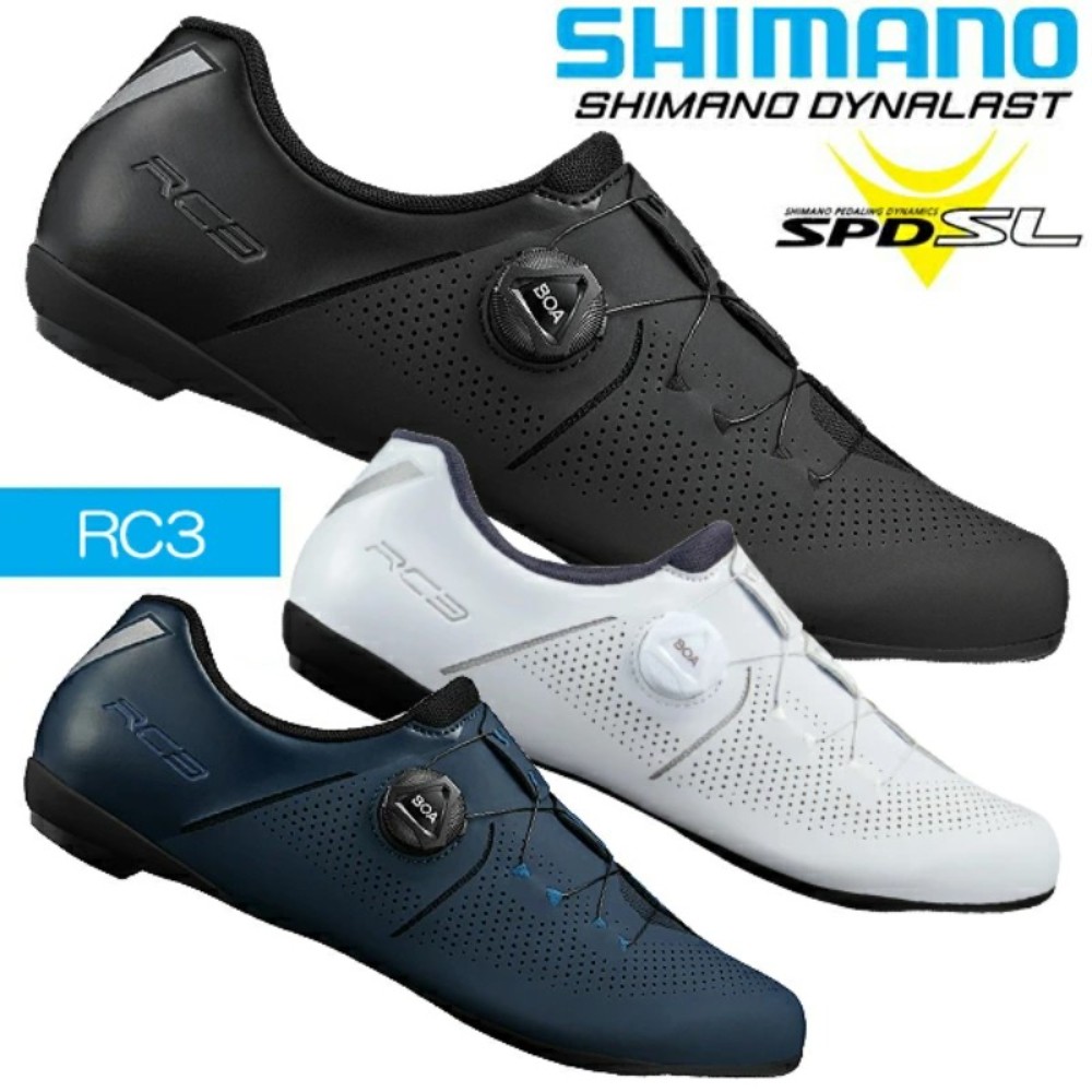 시마노 재팬 RC3 자전거 바인딩 슈즈 로드바이크용 SH-RC302 SPD-SL - 상품 이미지
