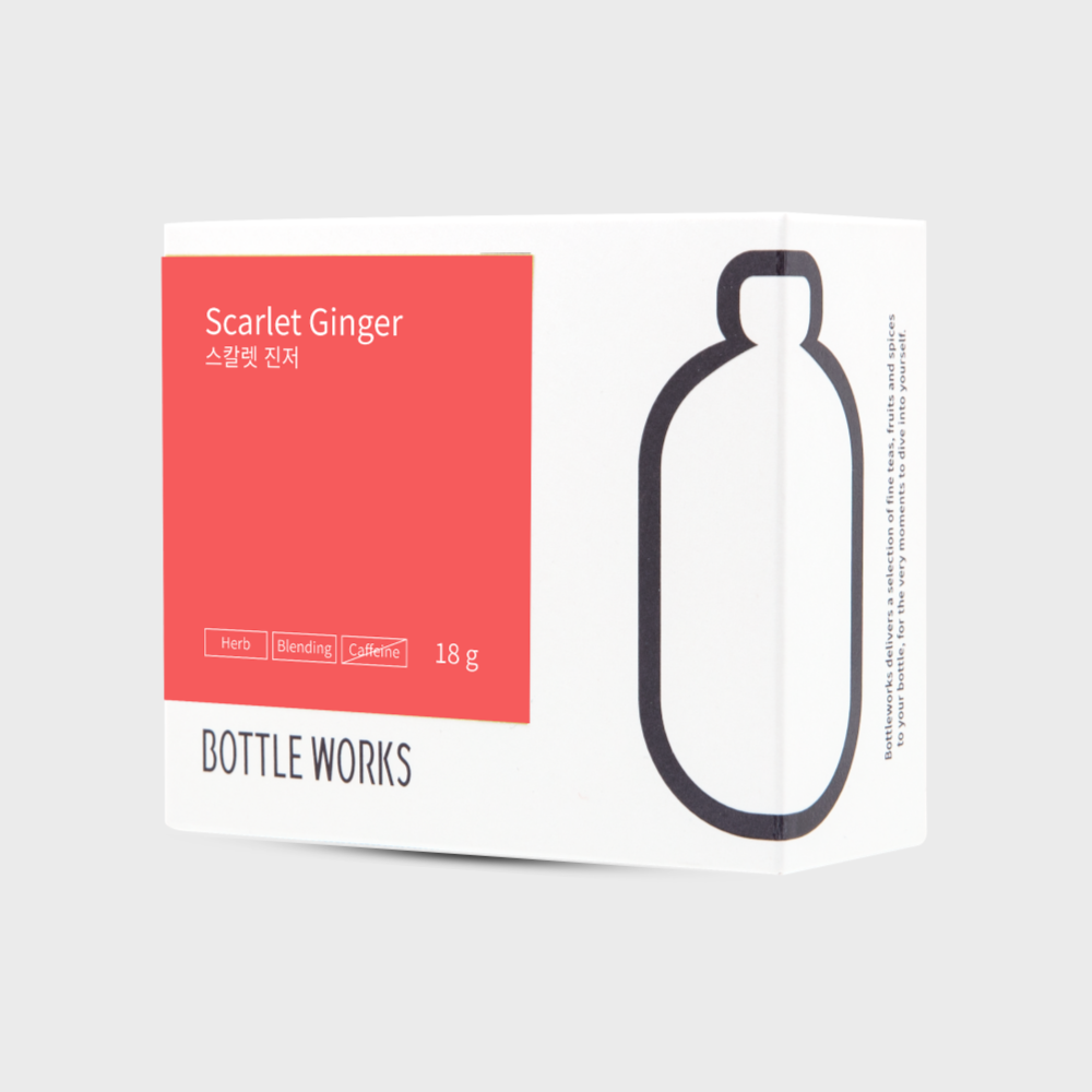 보틀웍스 스칼렛진저 레드비트 생강차 9티백