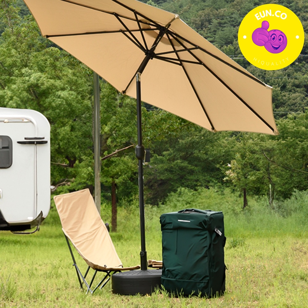 휴대용 캠핑 파라솔 그늘막 까페 풀장 테라스 옥상 접이식