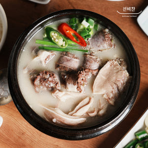 선비찬 프리미엄 즉석국 사골순대국 600g 국밥 순댓국 맛있게 먹은 솔직 후기 - 상품 이미지 1