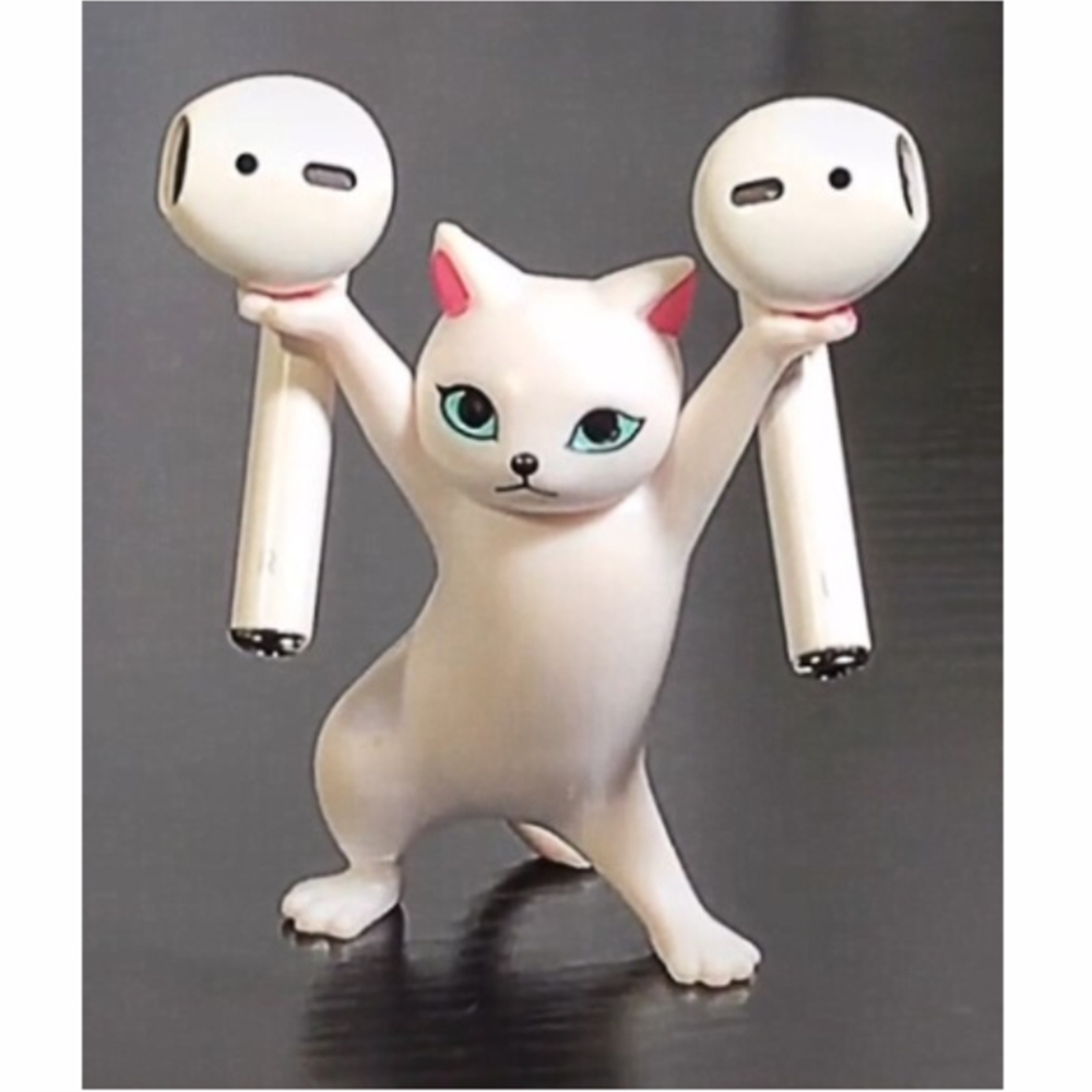 이어폰거치대 인테리어 만세 고양이 에어팟 거치대 이미지 6