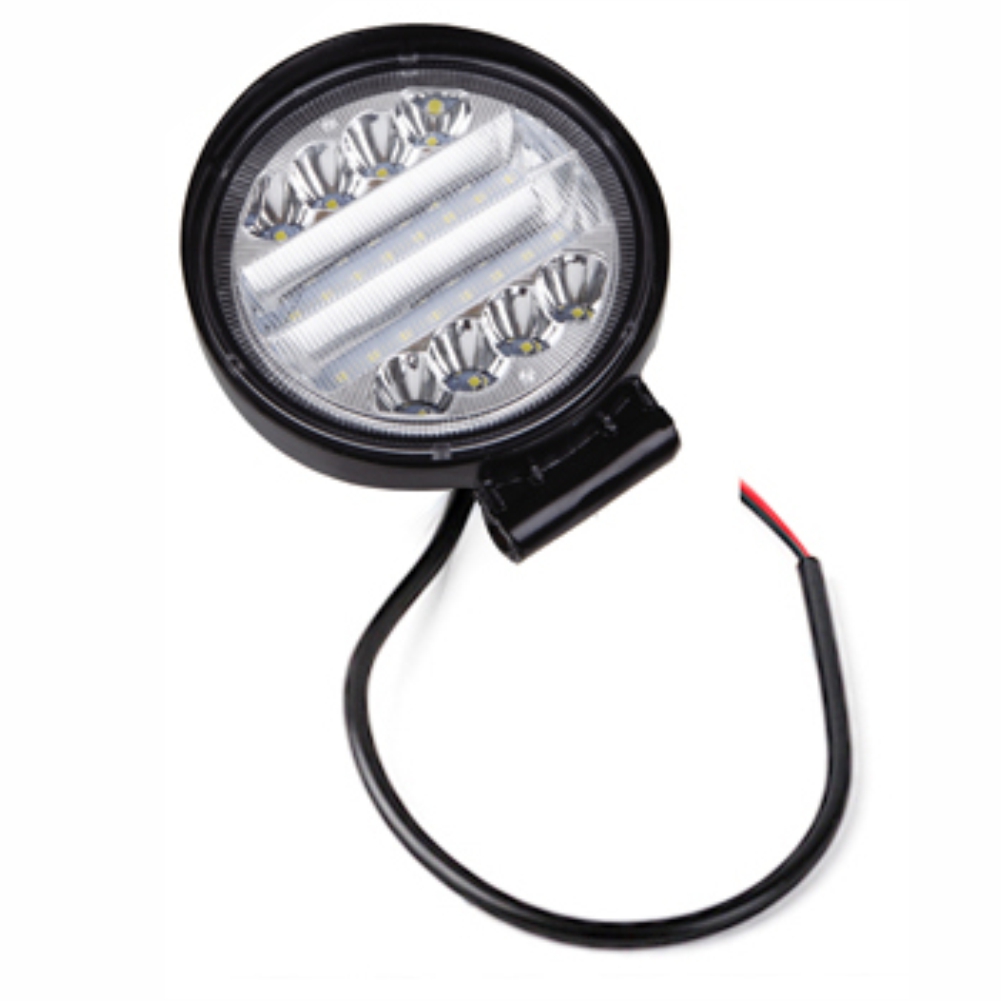 LED 써치라이트 원형 집중+확산형 DC타입 60W 야간 차랑 선박 중장비 작업등 이글스 - 상품 이미지