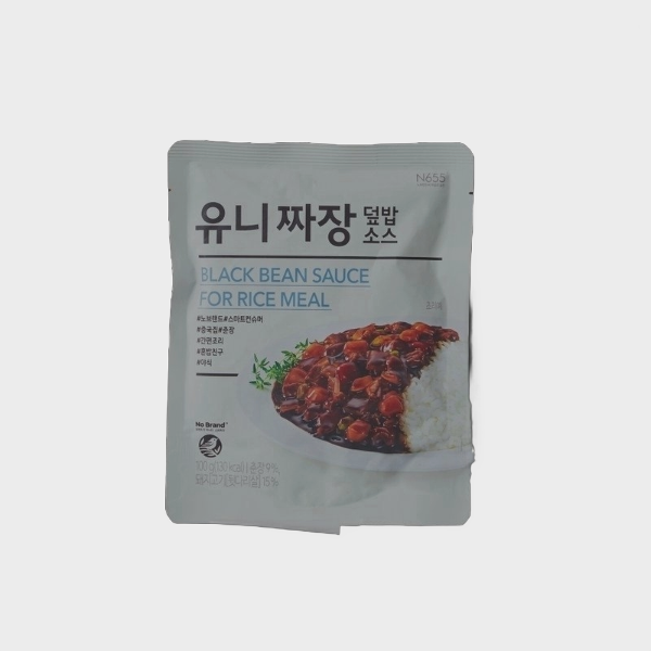 노브랜드 유니짜장 덮밥소스 100g 8개 캠핑 요리 밀키트 간편식 : 리안팜마켓
