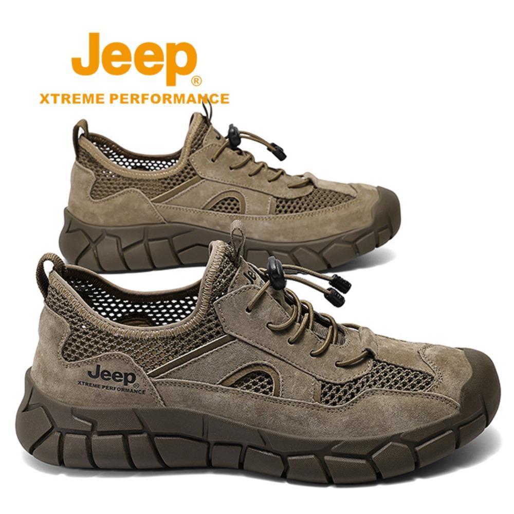 JEEP 충돌방지 미끄럼방지 강력한 통기성 넓은 편안한 착용감 운동화 매쉬신발 등산화 신발 - 상세 이미지 2