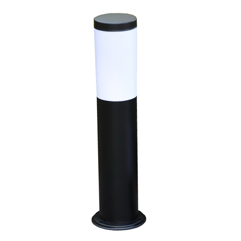 야외 볼라드등 원통형 가로등 방범등 스탠드 바닥등 램프 114mm 30cm 샌드블랙 - 상세 이미지 5
