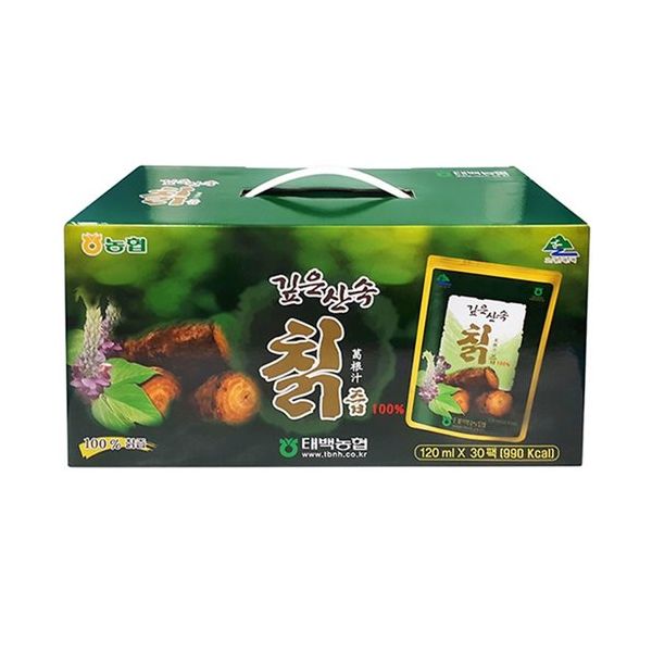 태백농협 칡즙 120ml x 30포 : modern8067