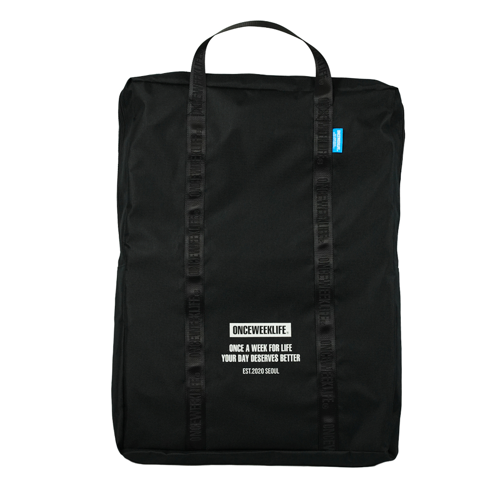 원스위크라이프 컴피 폴딩 체어 1+1 L, 블랙, 1개