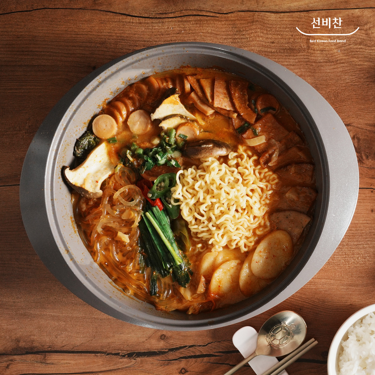 선비찬 프리미엄 사골부대찌개 600g - 상품 이미지