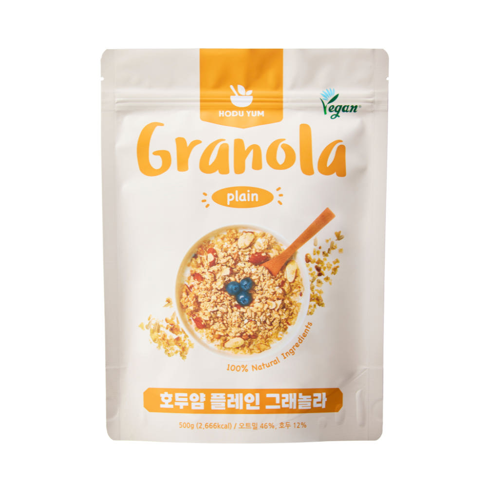 호두얌 수제 그래놀라 프로틴 단백질 통곡물 시리얼 500g 가격 비교 호두얌 공식스토어 호두얌 수제 그래놀라 프로틴 단백질 통곡물 시리얼 500g