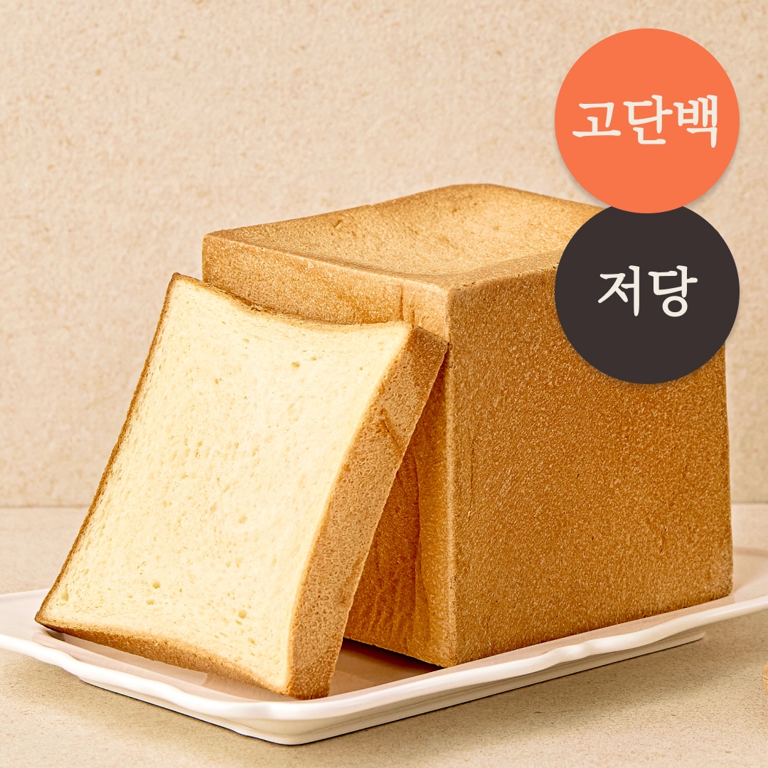정미소 그릭요거트 저당 고단백 대용량 쌀식빵 650g, 1개