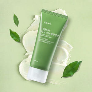 식물나라 어린녹차 짜서쓰는 클렌징밤 100ml, 1개 솔직 후기 | 피부 타입별 분석 - 상품 이미지 1