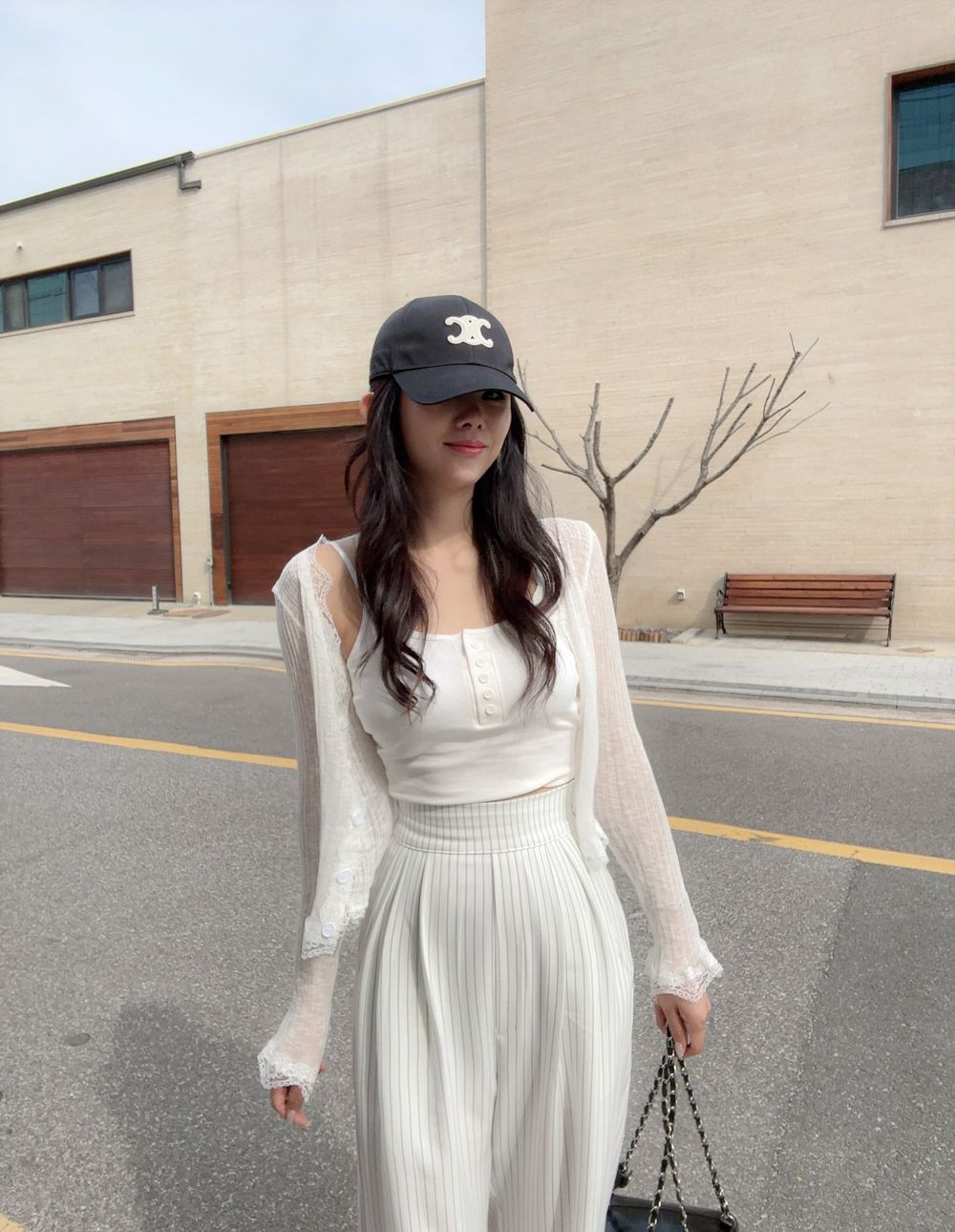 여리여리 레이스 버튼 시스루 가디건 브이넥 여름가디건 상세 이미지 33