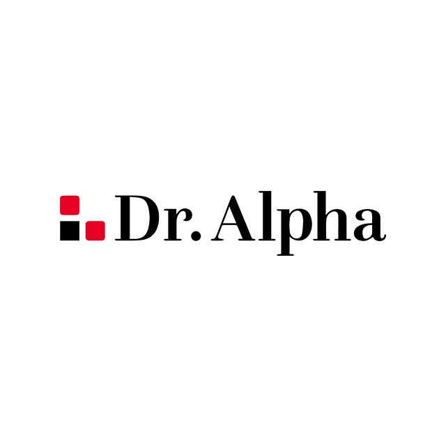 Dr.alpha 스토어 로고
