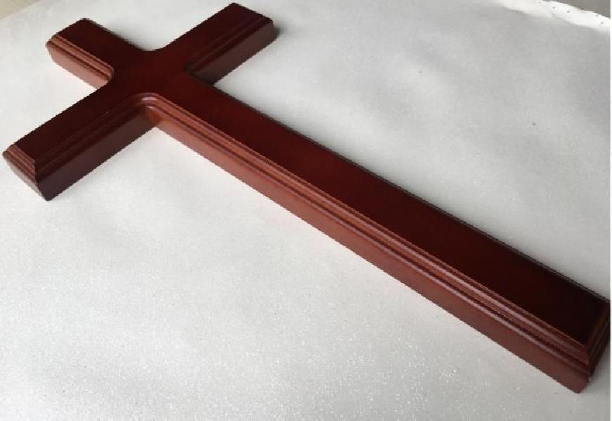 기독교 벽걸이십자가 교회용품 소 60cm 마호가니 - 상세 이미지 3