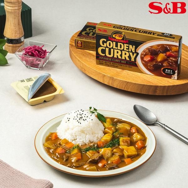 [SB] 에스비 골든 카레 매운맛 220g  6개입 : 헬로쟈챠