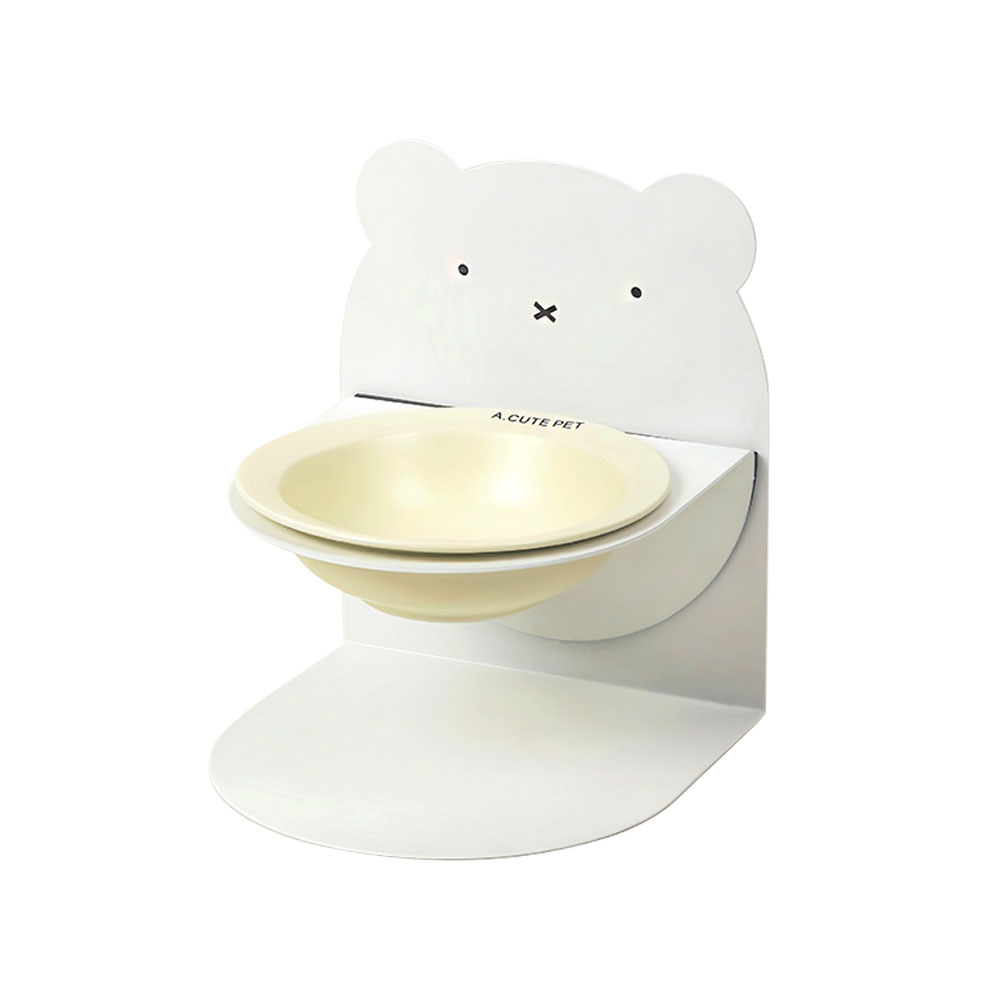크레용펫 큐티베어 마그넷 높이조절 강아지 고양이 밥그릇 물그릇 이미지 7