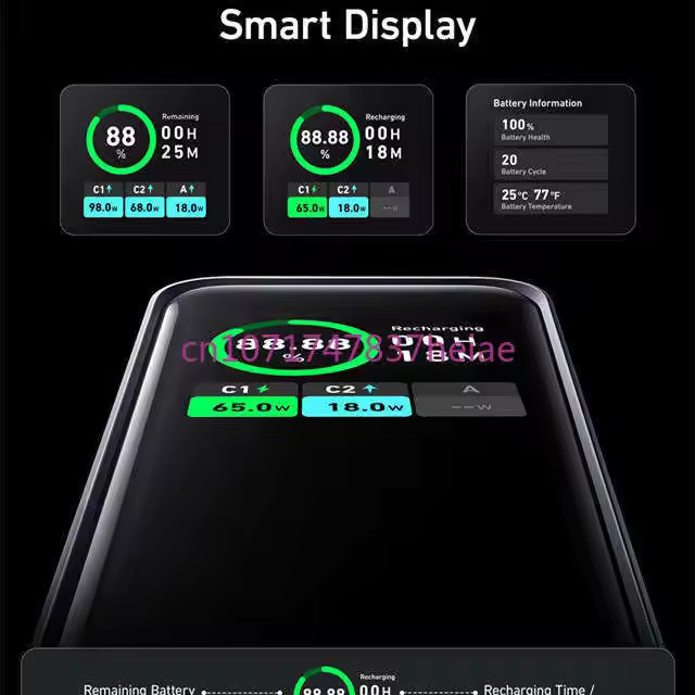 Anker Prime 보조배터리 대용량 휴대보조배터리 200W 충전 스탠드 없음 20000mAh