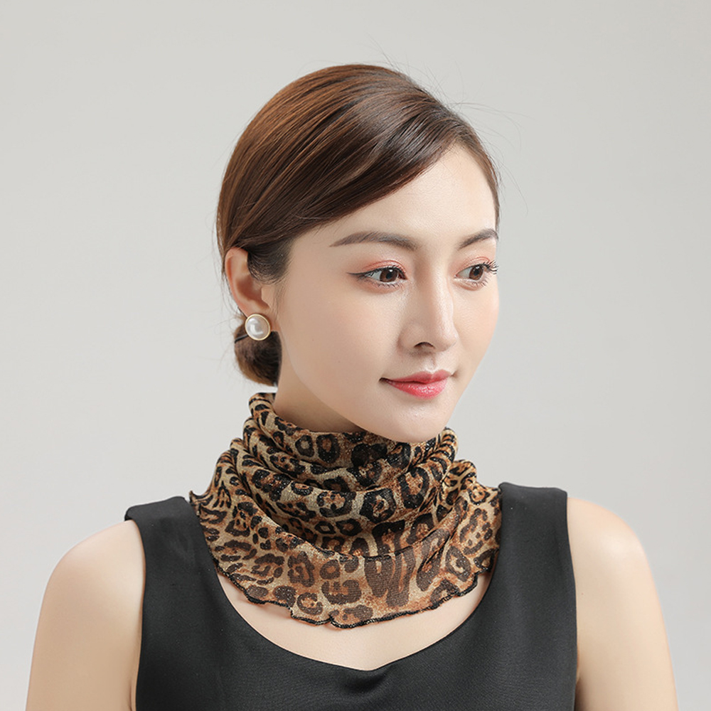 베러댄 넥스카프 여름용 쿨 목스카프 자외선차단 귀걸이형 목주름커버 이미지 7