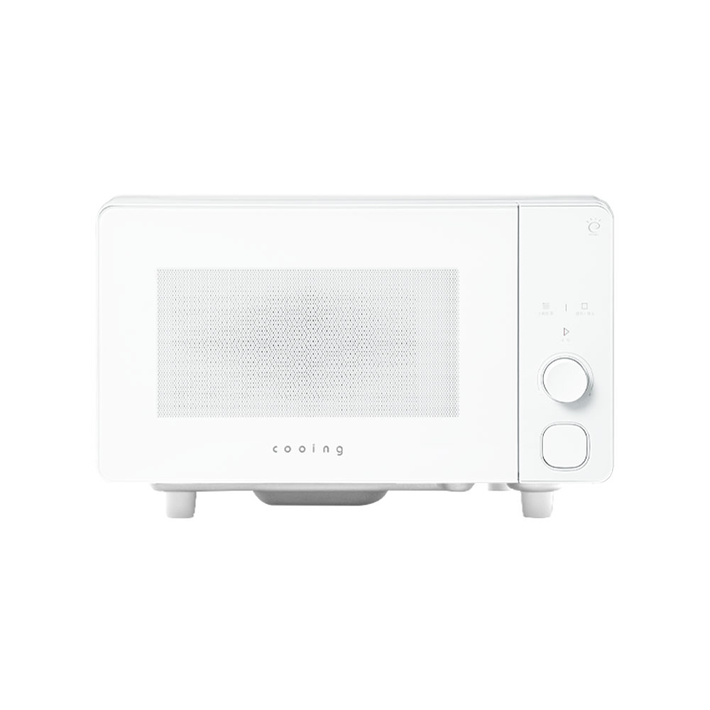 쿠잉 프리즘 플랫전자렌지 전자랜지 무회전 미니 소형 올화이트(MC-P20WLF)