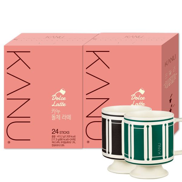 카누 돌체라떼 48T (24Tx2)+엔틱머그1개랜덤증정 : 낭만상도