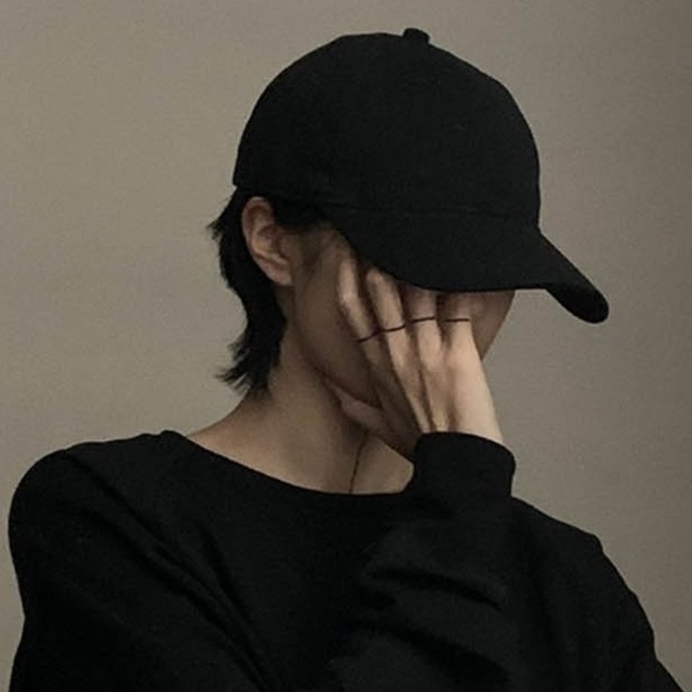박대표마켓 블랙 소두볼캡 커플 무지 야구 캡모자 - 상품 이미지