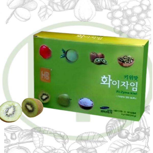 화이자임 과일효소 키위맛 30포 먹기좋은 효소 1세트 : 오로지 정품