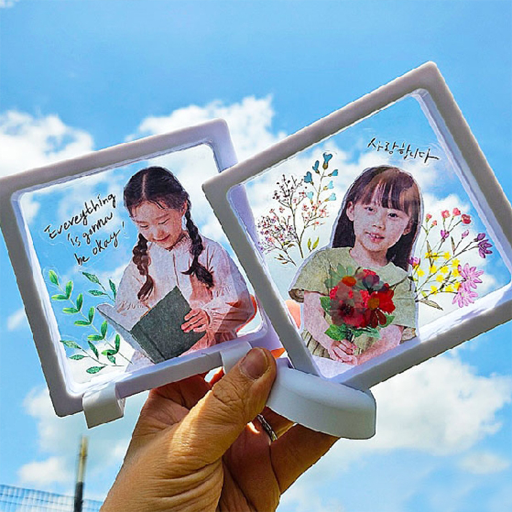 5인 세트 액자 만들기 단체 소품 인테리어 용품 DIY 교구 수업 재료 학교 사진 미니 - 상품 이미지