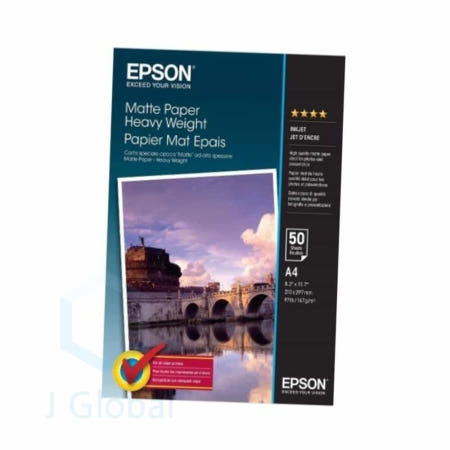 엡손 A4 인화지 매트지 50매입 SO41256 반품불가 출력용지 잉크젯인화지 사진인화용지