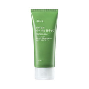 식물나라 어린녹차 짜서쓰는 클렌징밤 100ml, 1개 솔직 후기 | 피부 타입별 분석 - 상품 이미지 2