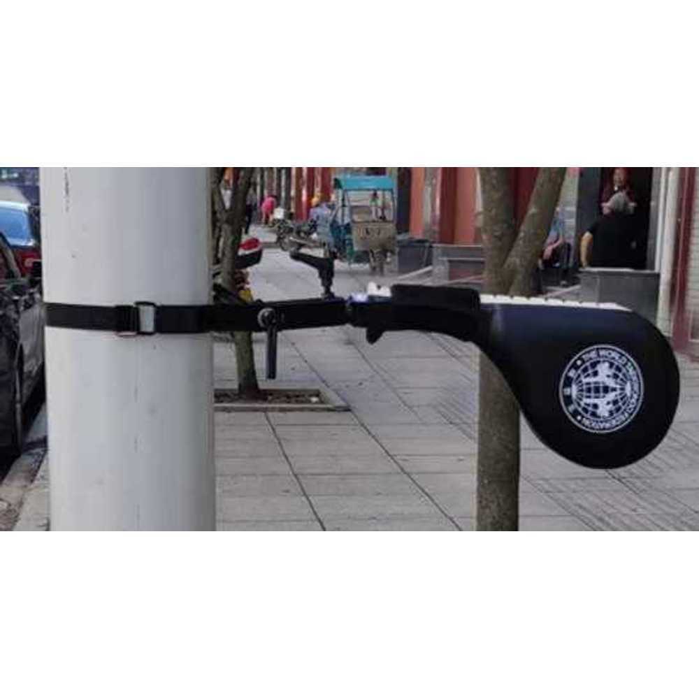 벽걸이 미트 태권도 킥복싱 격투기 연습 훈련용 펀칭바 - 상품 이미지