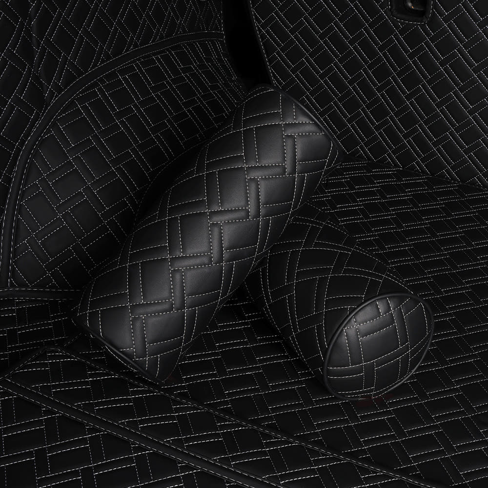 디테일링 우븐블럭 프리미엄 차량용 목쿠션 - 상세 이미지 4