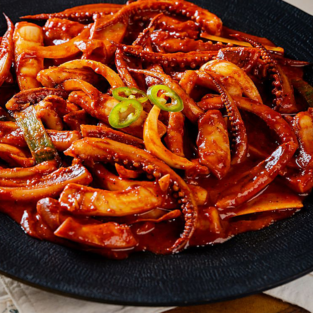 고기소녀 매운 오징어 볶음 불오징어 450g 팔당 - 상세 이미지 3