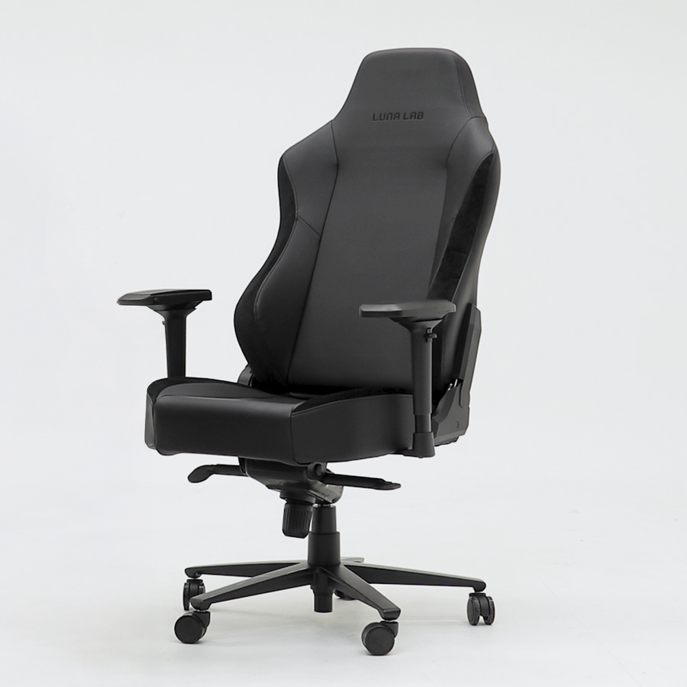 루나랩 컴퓨터 게이밍 의자 모델 001 올블랙 L