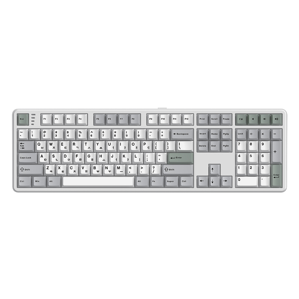 (사무용 유무선키보드) GK798PRO 3모드 폼떡 가스켓 저소음기계식키보드 메탈 화이트, 딥블루 저소음 뽀송, 38g