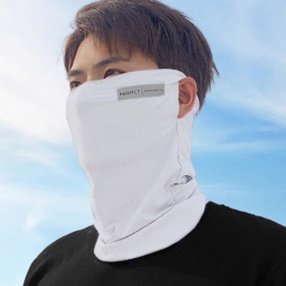 여름 쿨 냉감 안면 가리개 햇볕 차단 마스크 테니스 마스크 - 상품 이미지
