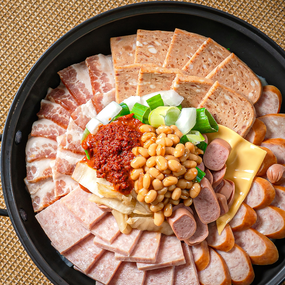 햄 듬뿍 부대찌개 부대전골 캠핑 밀키트(2~3인분)