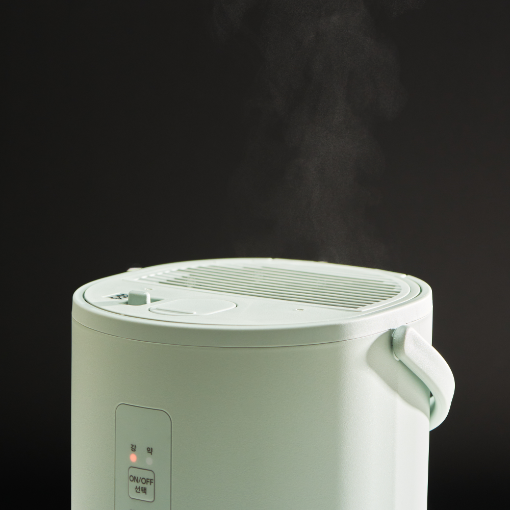 1.8L (2L형) 조지루시 가열식 가습기 코끼리 온열 여행용 캠핑 미니 원룸