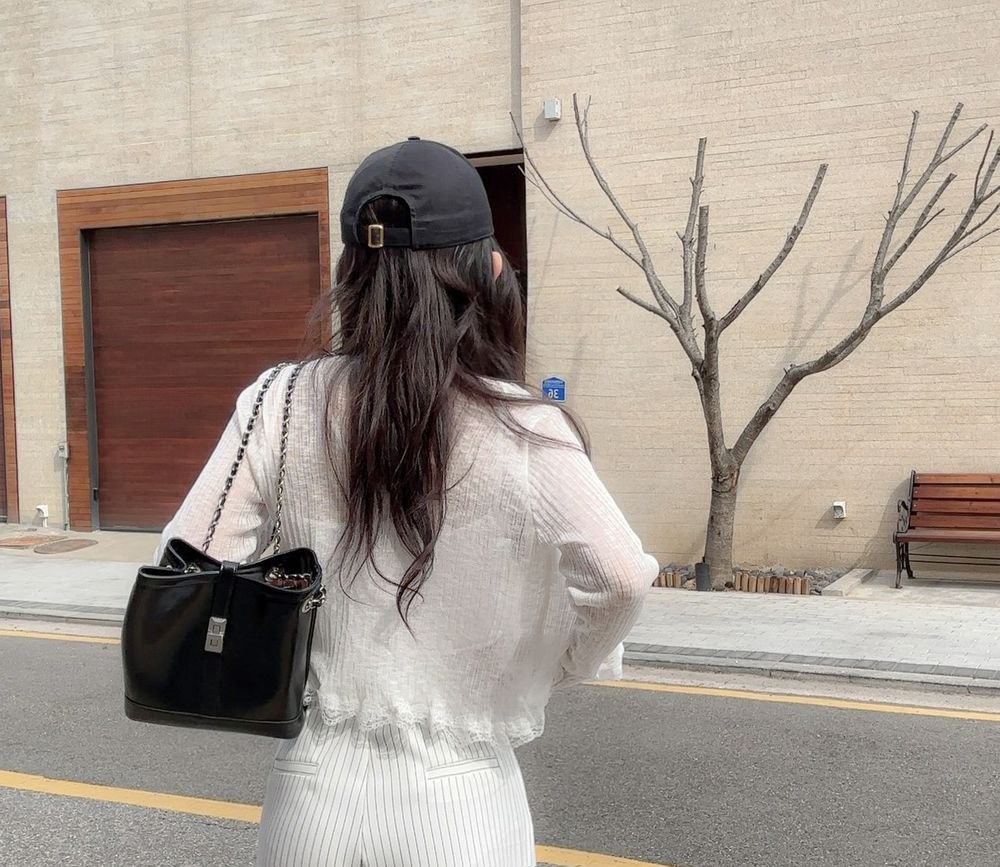 여리여리 레이스 버튼 시스루 가디건 브이넥 여름가디건 상세 이미지 30