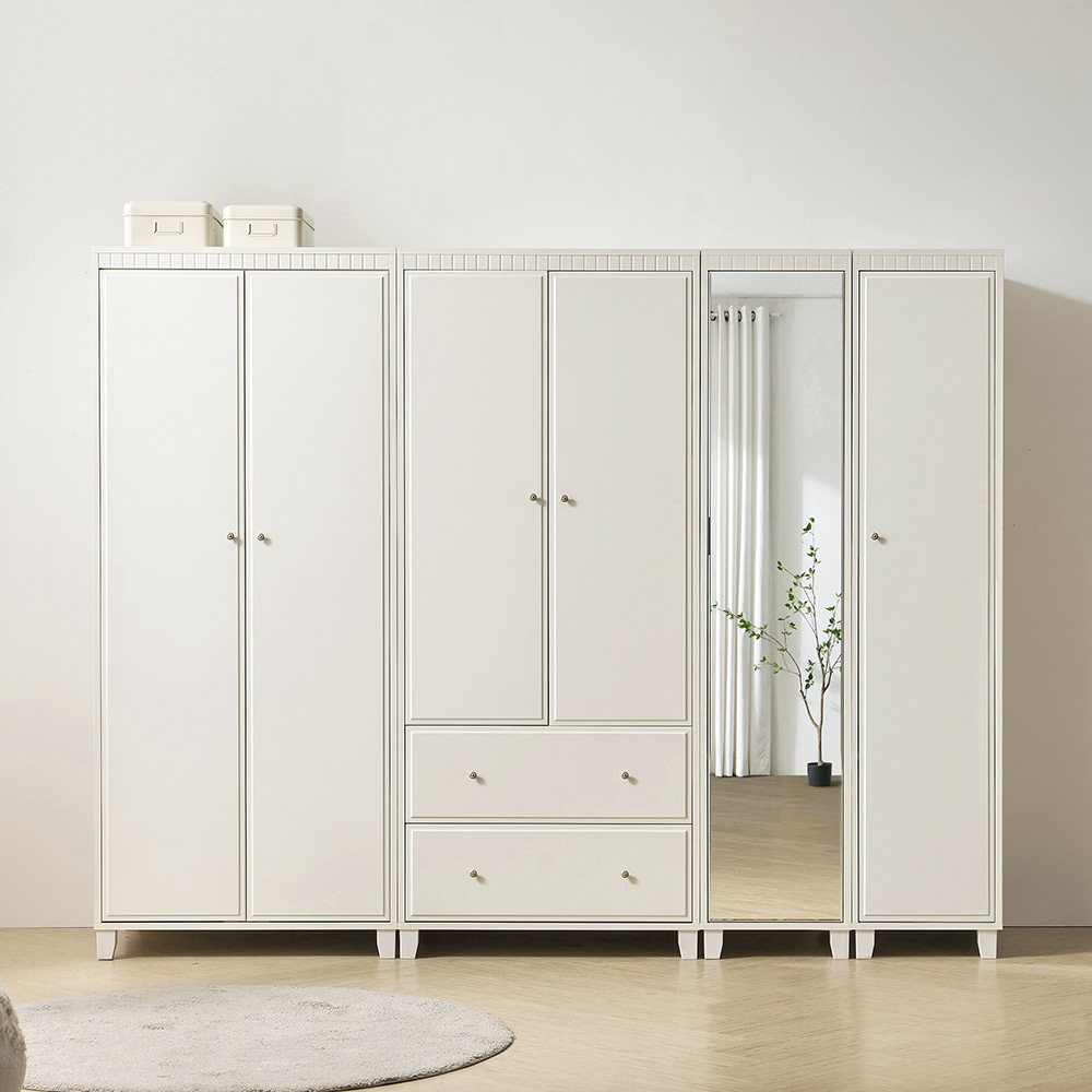 미카엘 800폭 2단 서랍 옷장