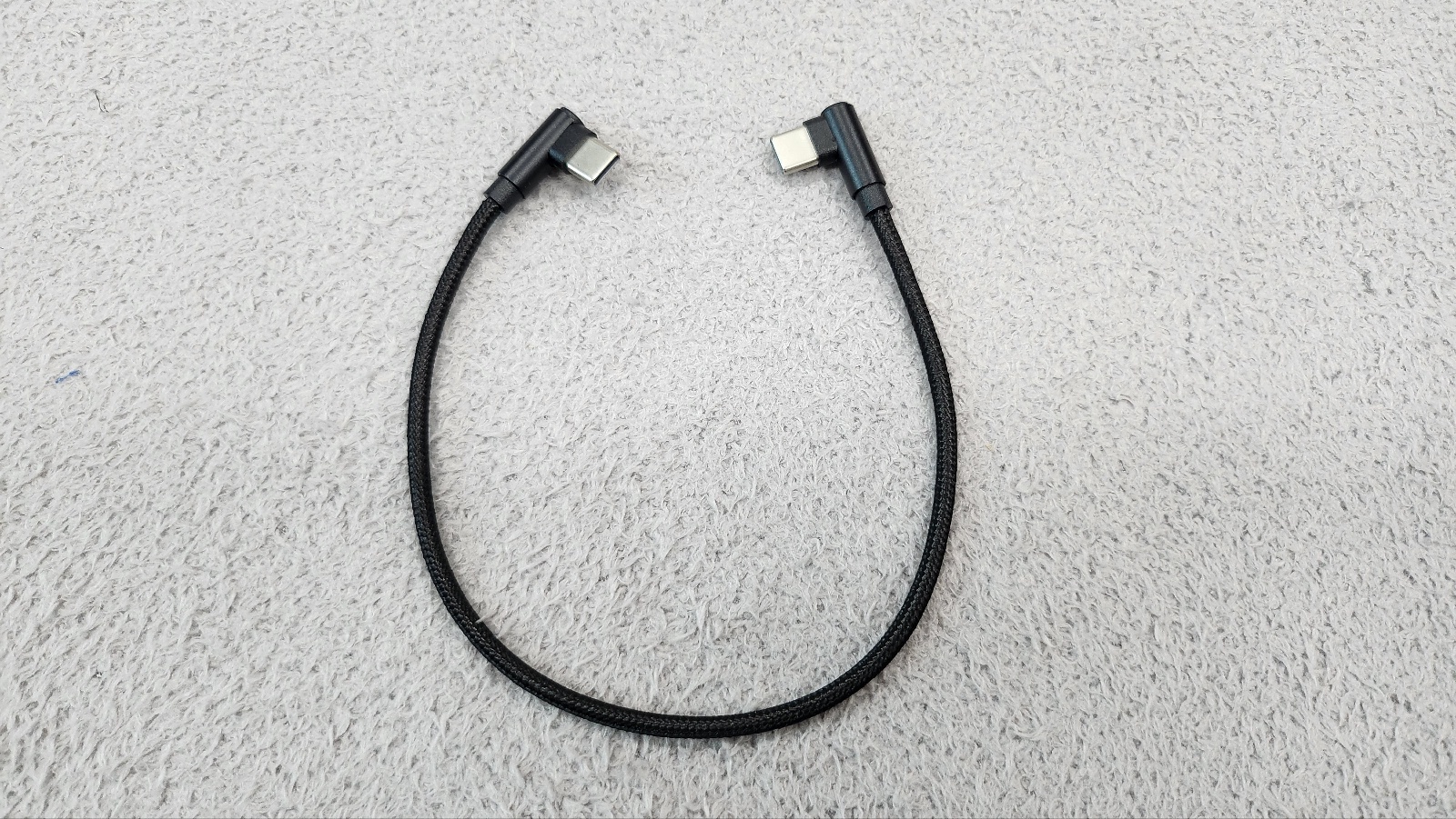PD C to C USB 충전 케이블 ㄱ자 30cm, 50cm - 메인 이미지
