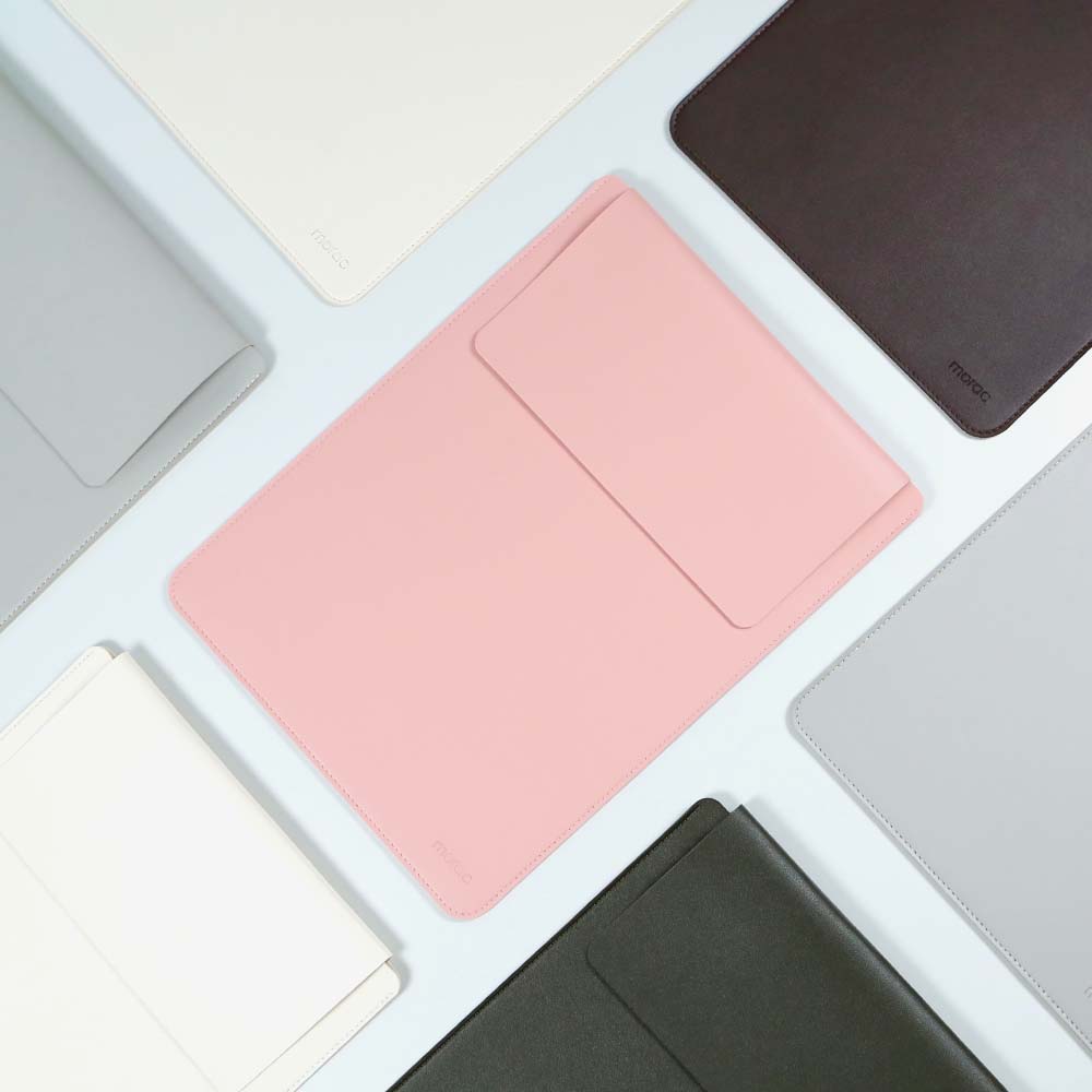 모락 마스 가죽 노트북 파우치 케이스 맥북 갤럭시북 엘지그램 13인치 15인치 17인치 - 상세 이미지 5