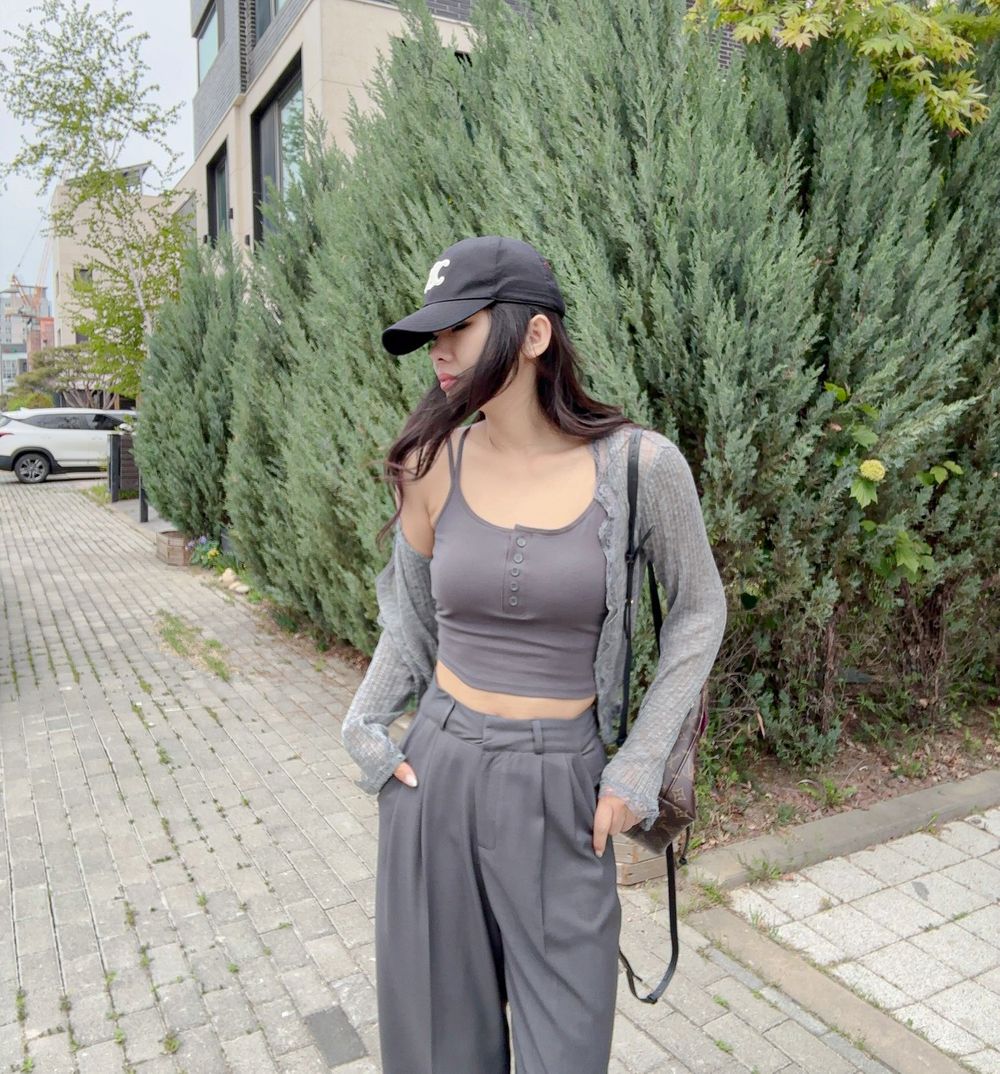 여리여리 레이스 버튼 시스루 가디건 브이넥 여름가디건 상세 이미지 45