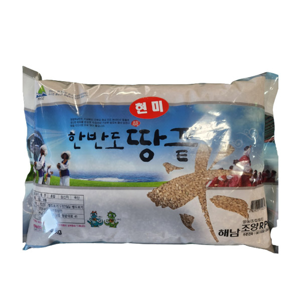 당일도정 청정 해남 현미 4kg